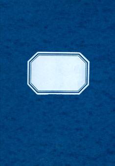 Tilikirja 474/4 (4 rahasaraketta, B4, 96 sivua, sininen kiiltopahvikansi)