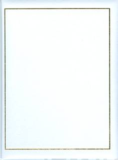 Vieraskirja (170x220 mm, kehys, valkoinen kansi)