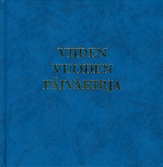 Viiden vuoden päiväkirja (148x150 mm, 384 sivua, lukunauha, sin.) |  Karistopap verkkokauppa