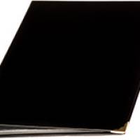 Käyntikorttikansio (A4, aakkoset, muovitaskut 200 kortille)