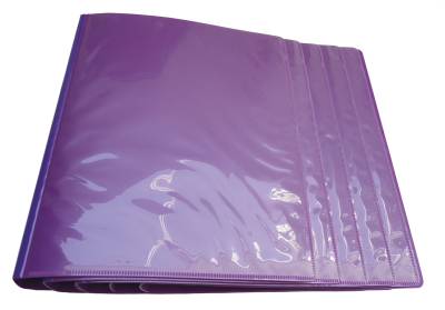 Minimappi A4 5 kpl/pkt 20 mm pp taskut violetti